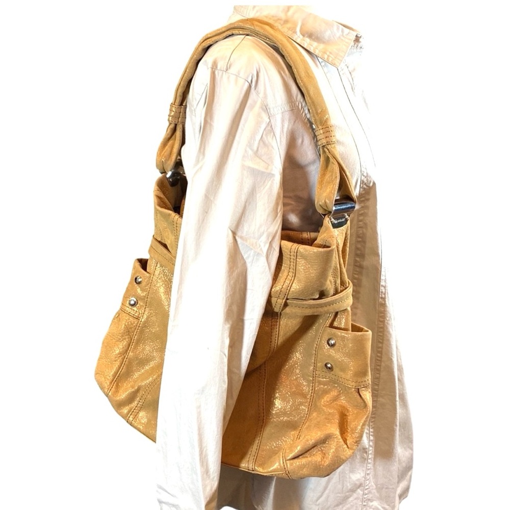 Vintage B. Makowsky Leather Shoulder Bag - Picture 2 of 12